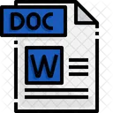 Doc File Doc File Format Icon