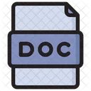 Doc File Doc Extension Icon