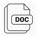 Doc File File Document Icon