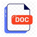 Doc File File Document Icon