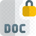 Doc File Lock  Icon