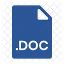 Doc Type Doc Format Microsoft Word Icon