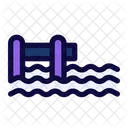 Dock Water Pier Icon