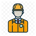 Dockworker Laborer Port Icon