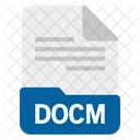 Docm File Icon