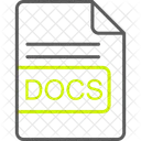 Docs File Format Icon