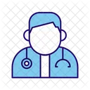 Docteur Homme Medical Avatar Icône