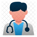 Medecin Profession Avatar Icône