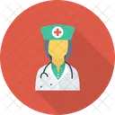 Docteur Ladydoctor Medical Icône