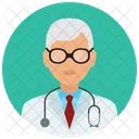 Docteur Homme Avatar Icône