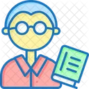 Doctor Teacher Book Icon