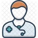 Doctor Physician Stethoscope Icon