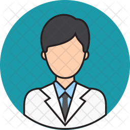 doctor icon of colored outline style available in svg png eps ai icon fonts doctor icon