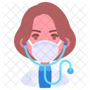 Doctor Medical Mask Icon