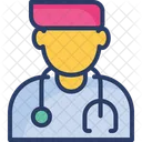 Doctor Physician Stethoscope Icon
