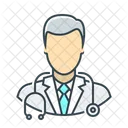 Doctor Stethoscope Clinic Icon