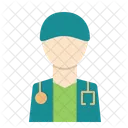 Doctor Man Care Icon