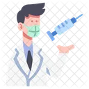 Medical Syringe Doctor Icon
