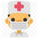 Quarantine Stayhome Doctor Medicine Icon