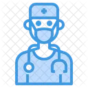 Doctor Surgeon Mask Icon