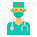 Doctor Surgeon Mask Icon