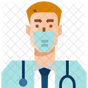 Occupation Avatar Doctor Icon