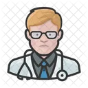 Doctor White Male Icon