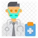 Doctor Avatar Mask Icon