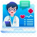 Doctor Stethoscope Healthcare Icon