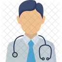 Doctor Profession Stethoscope Icon