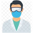 Doctor Medical Face Mask Icon