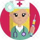 Doctor Female Surgeon Icon