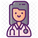 Doctor Stethoscope Medical Icon