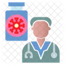 Doctor Vaccine Medical Icon
