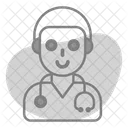 Doctor Men Hospital Icon