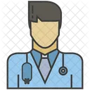 Physician Doctor Man Icon