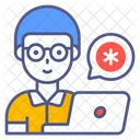 Doctor Online Checkup Hospital Icon