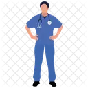 Doctor Human Medico Medical Person Icon