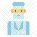 Doctor Protective Man Icon