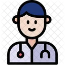 Doctor Professions And Jobs User Icon