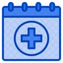 Medical Appointment Hospital Event Notification Calendar Date Icon