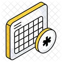 Doctor Appointment Schedule Planner Icon