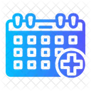 Schedule Time And Date Checkup Icon