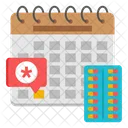 Doctor Appointment Schedule Planner Icon