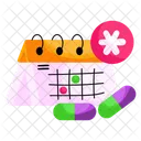 Doctor Appointment Schedule Planner Icon