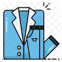Doctor Coat Laboratory Clothing Icon