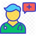 Doctor Man Medical Icon