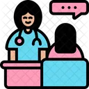 Doctor Consultation Healthcare Consultation Icon