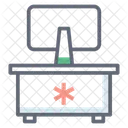 Doctor Desk Doctor Office Doctor Workstation Icon