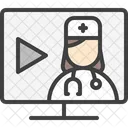 Video Medico Icono